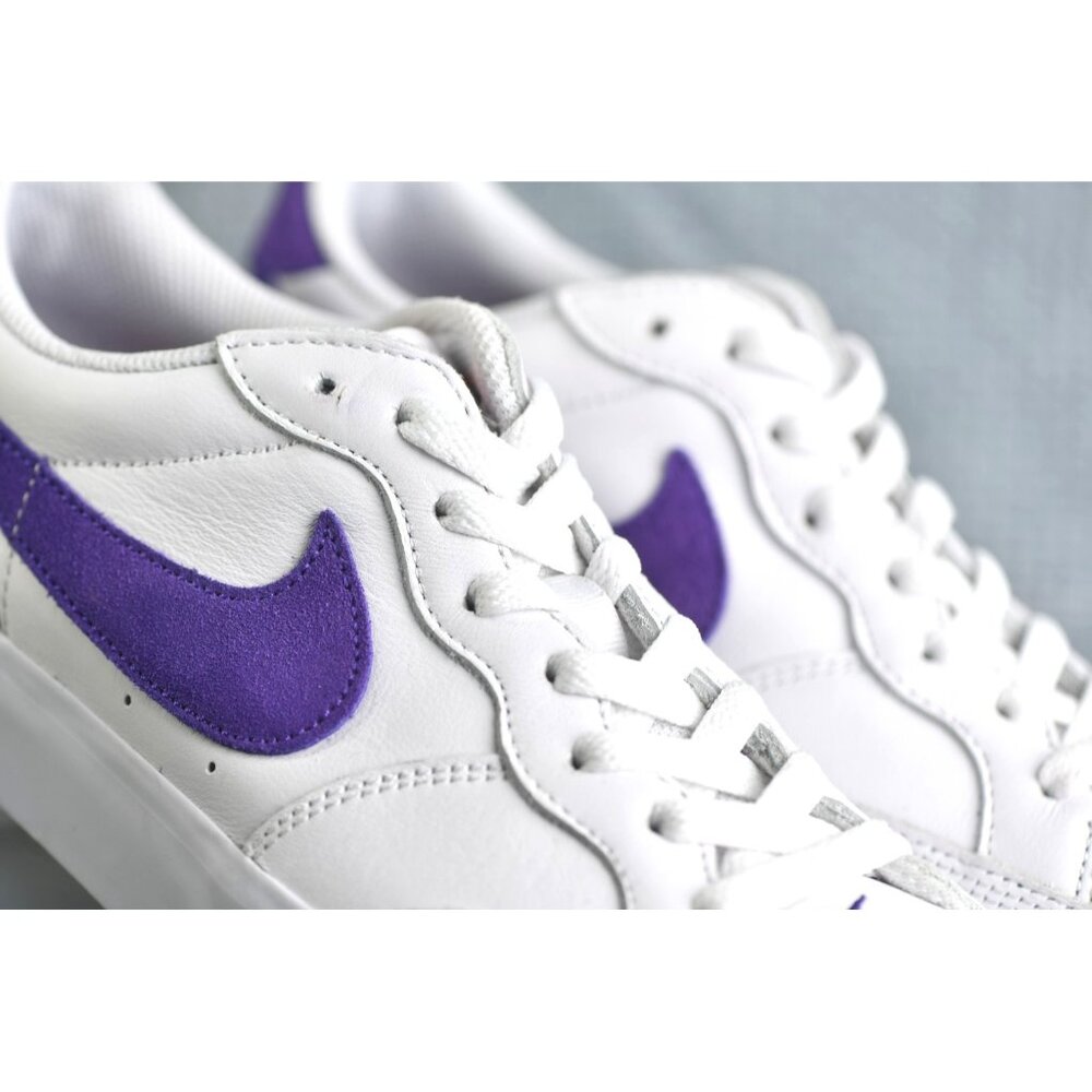 New! Size: 10.5 Women|Nike Zoom Pogo Plus ISO SB White/Court Purple|DZ4916-100 - Picture 7 of 15